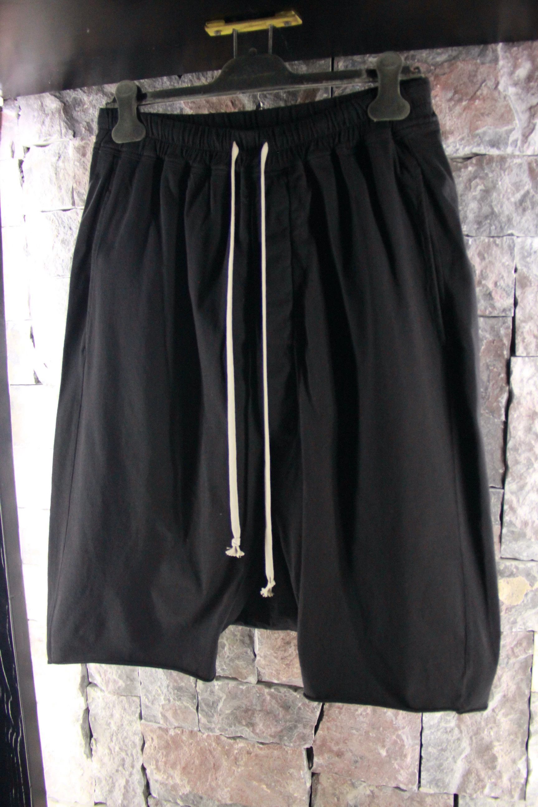 Rick Owens Rick Owens Black Shorts Men 32 Size US 32 / EU 48 - 5 Thumbnail