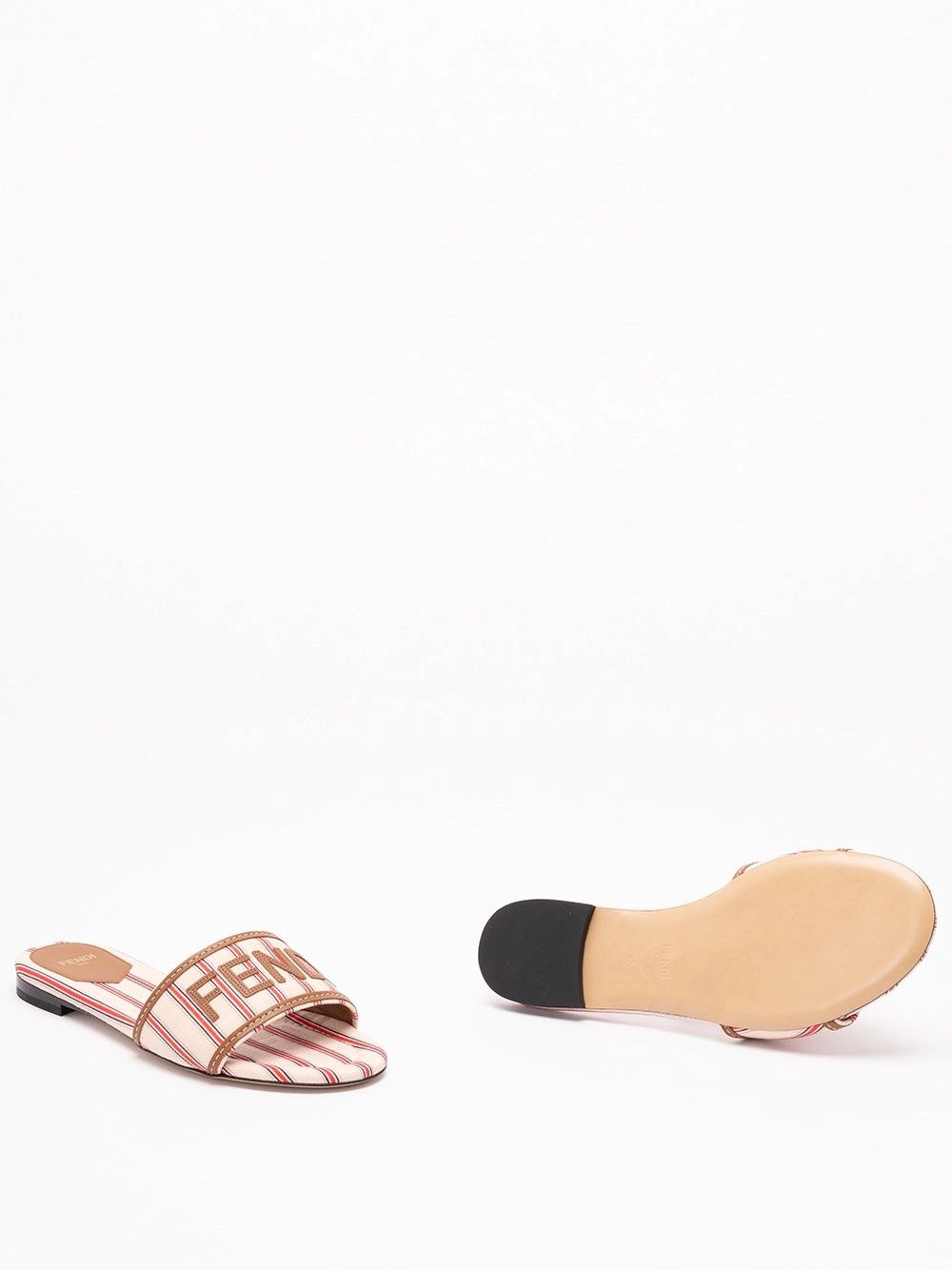 Fendi `FF` Slides Size US 8 / IT 38 - 4 Thumbnail