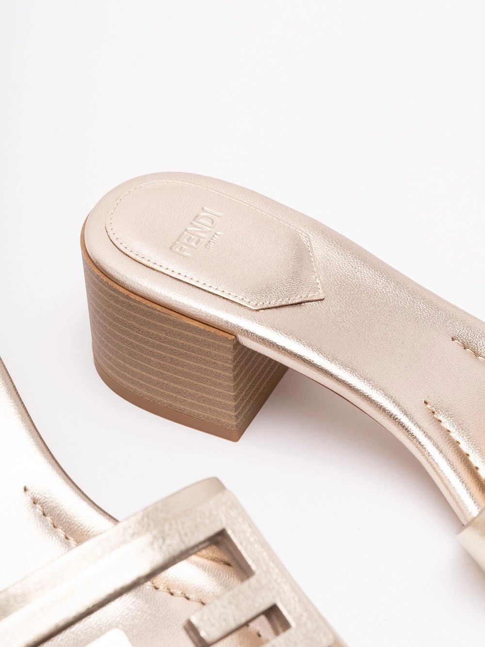 Fendi `FF` Slides Size US 7 / IT 37 - 5 Thumbnail