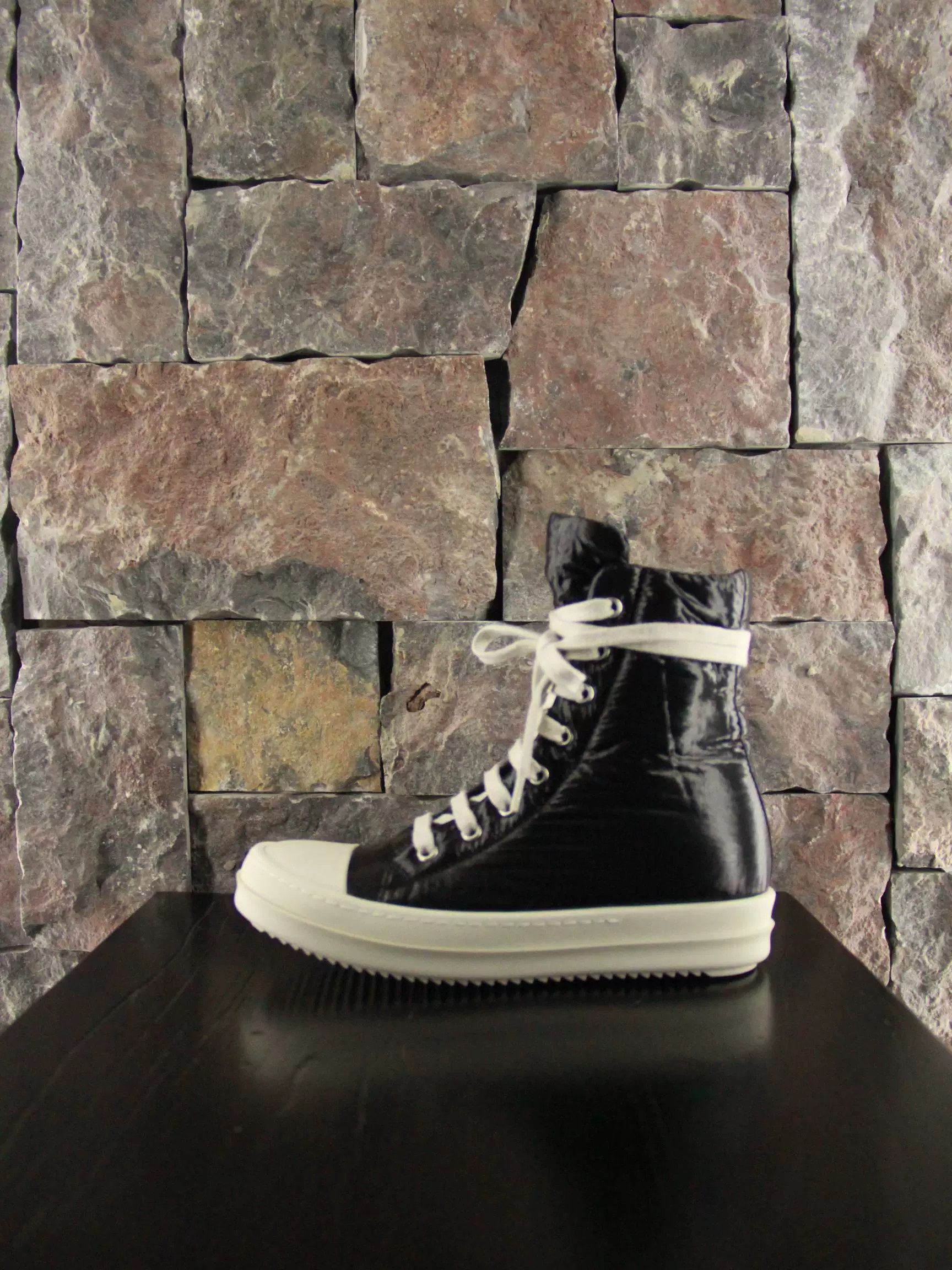 Rick Owens Rick Owens White Hitop Sneakers Men 7 Size US 7 / EU 40 - 5 Thumbnail