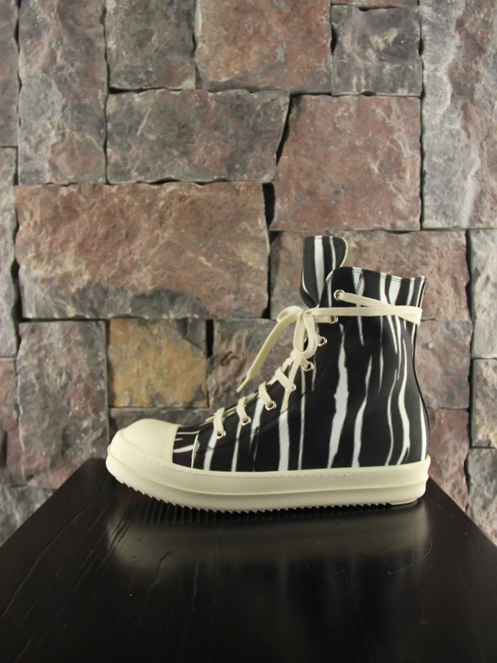Rick Owens Rick Owens White Hitop Sneakers Men 9 Size US 9 / EU 42 - 4 Thumbnail