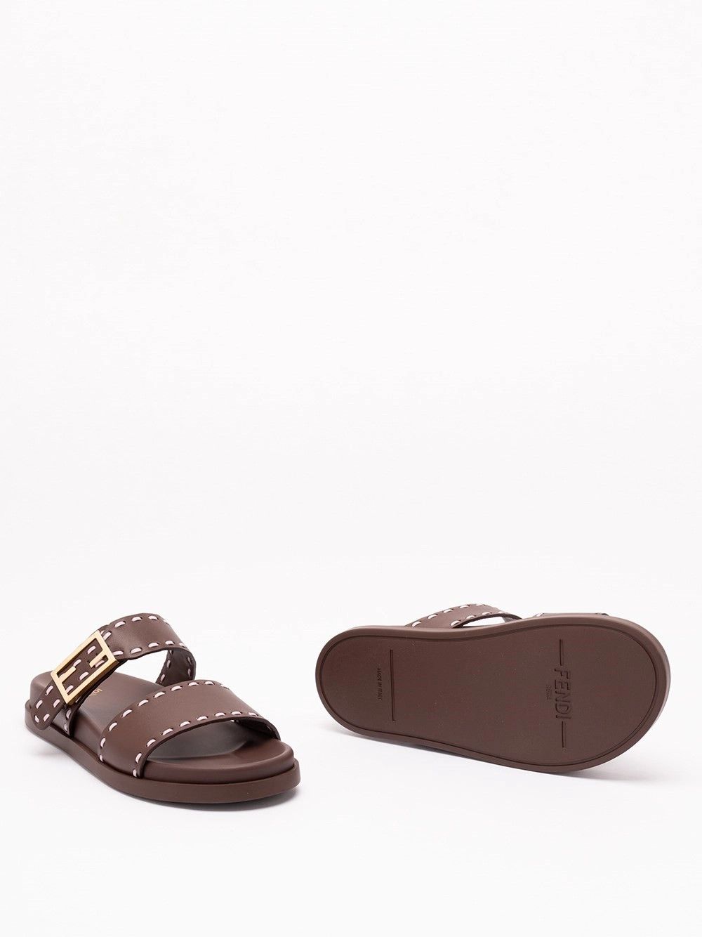 Fendi `Feel` Slides Size US 9 / IT 39 - 4 Thumbnail