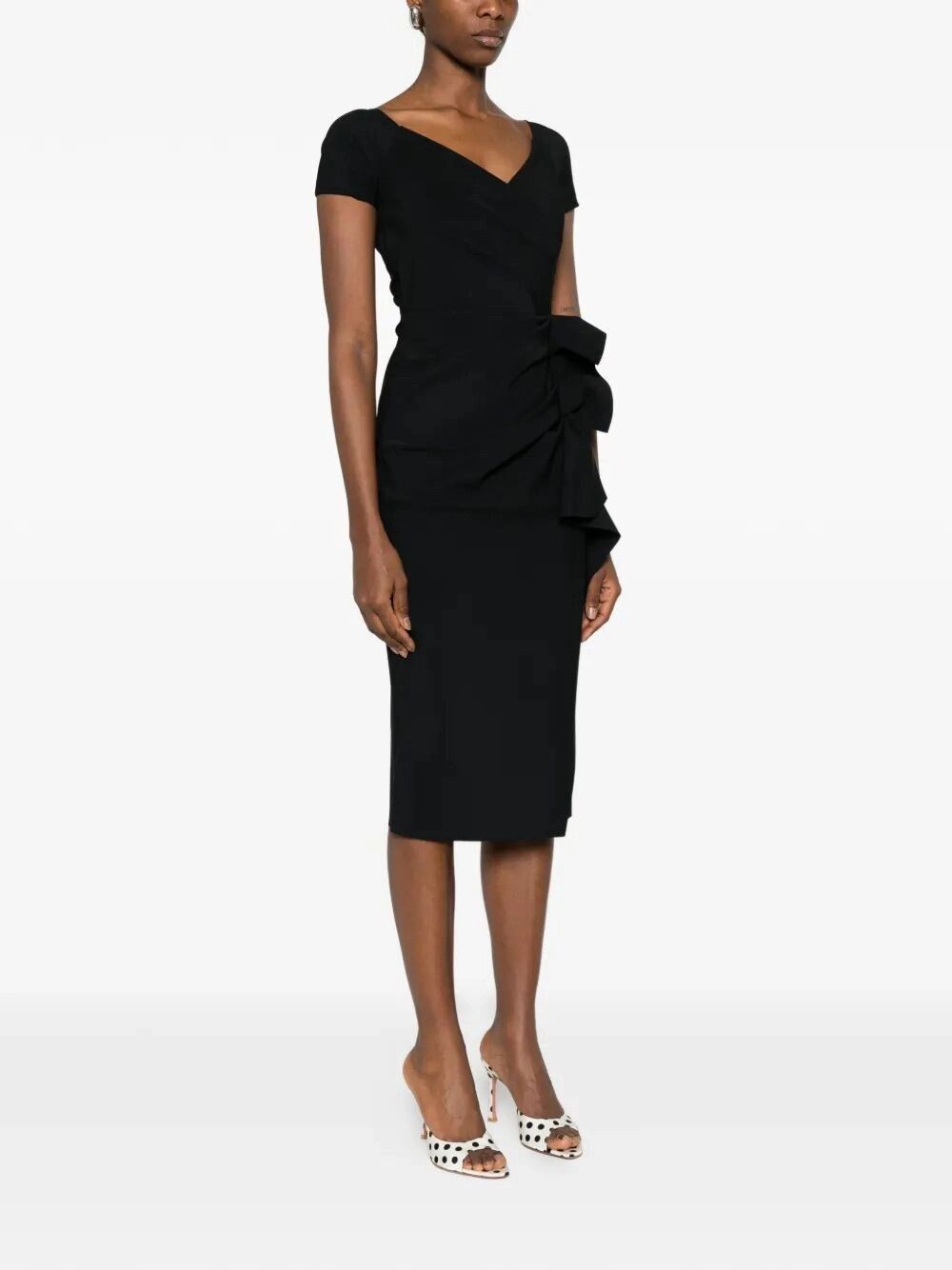 Chiara Boni Silveria Midi Dress Size M / US 6-8 / IT 42-44 - 5 Thumbnail