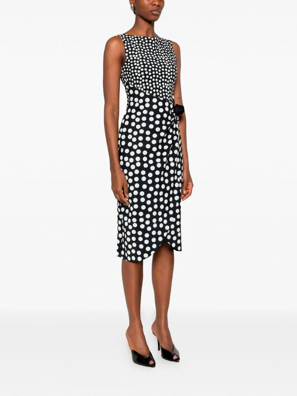 Chiara Boni Gekan Midi Dress Size M / US 6-8 / IT 42-44 - 4 Thumbnail