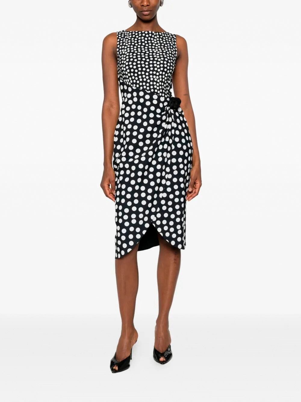 Chiara Boni Gekan Midi Dress Size M / US 6-8 / IT 42-44 - 2 Thumbnail