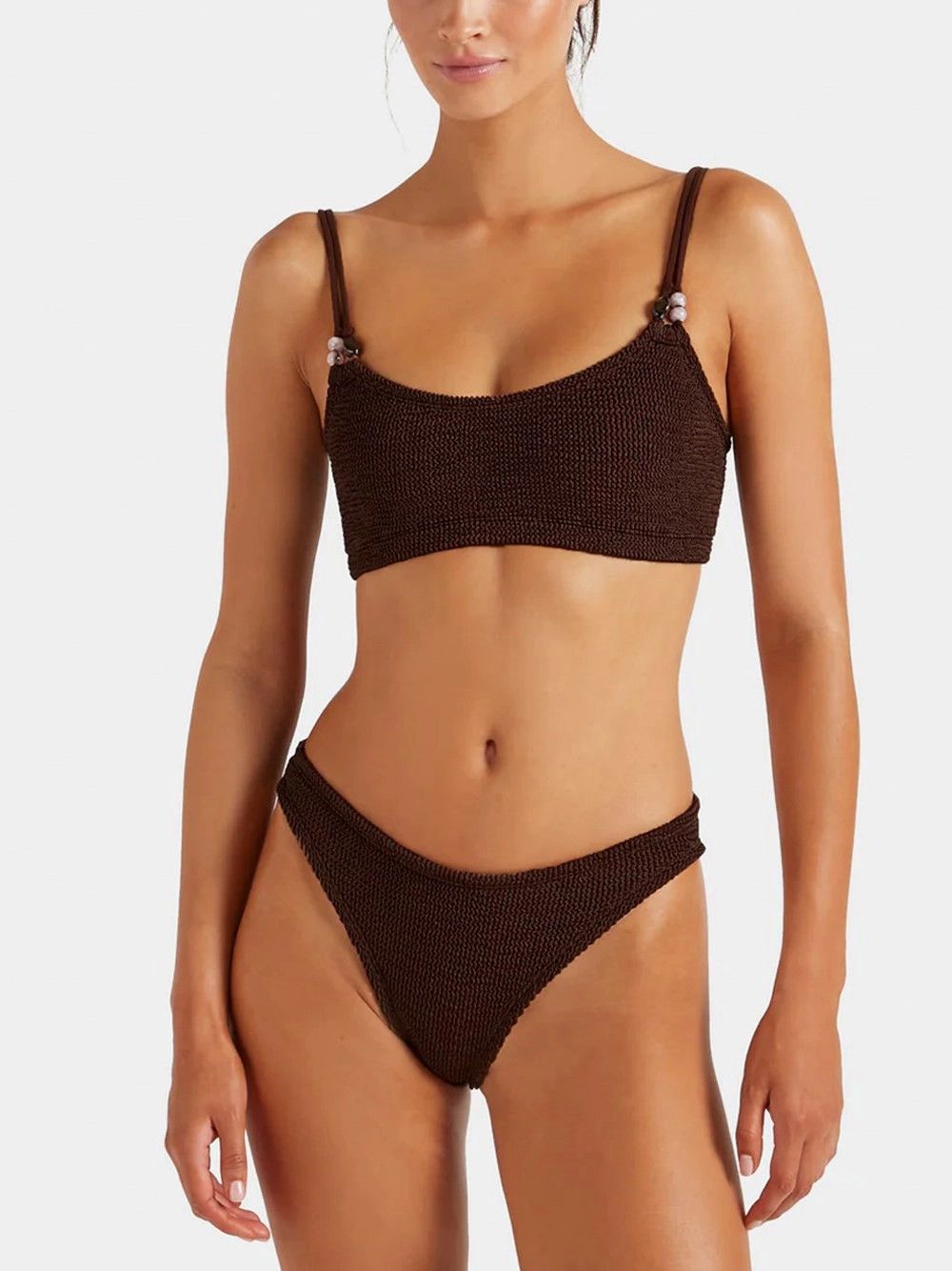 Hunza G `Cassie` Beaded Bikini Size M / US 6-8 / IT 42-44 - 2 Thumbnail