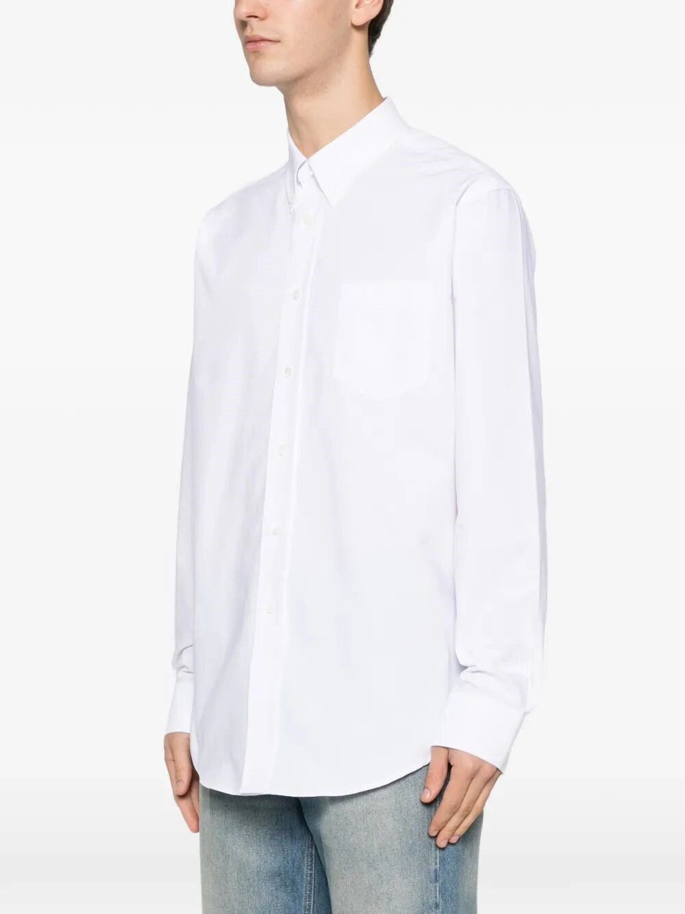 Givenchy Classic Fit Long Sleeve Shirt `Givenchy Jacquard` Size US M / EU 48-50 / 2 - 5 Thumbnail