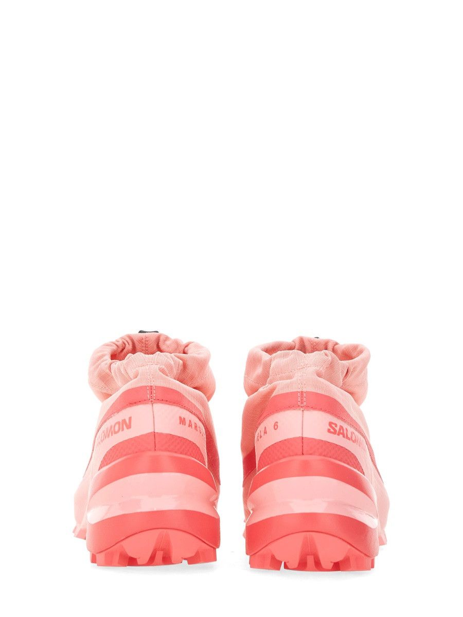 Maison Margiela Salomon X Maison Margiela "CROSS LOW" SNEAKER - PINK Size US 7 / IT 37 - 3 Thumbnail