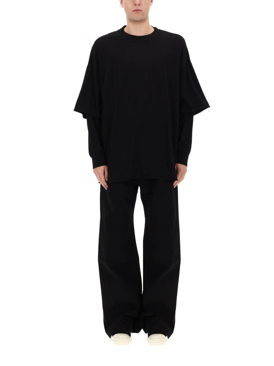 Rick Owens Drkshdw RICK OWENS DRKSHDW "TOMMY HUSTLER" T-SHIRT - BLACK Size US M / EU 48-50 / 2 - 4 Thumbnail