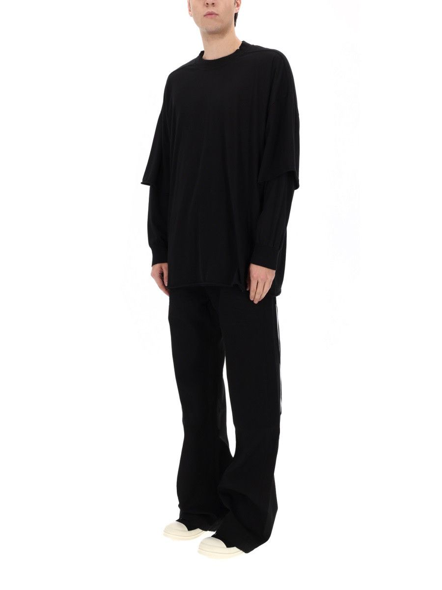 Rick Owens Drkshdw RICK OWENS DRKSHDW "TOMMY HUSTLER" T-SHIRT - BLACK Size US M / EU 48-50 / 2 - 2 Thumbnail