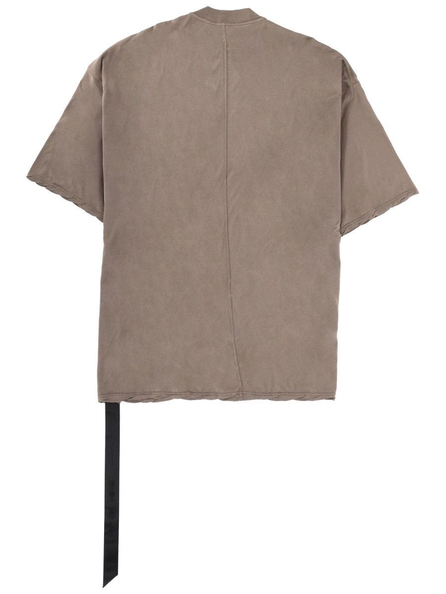Rick Owens Drkshdw RICK OWENS DRKSHDW "TOMMY T" T-SHIRT - BROWN Size US M / EU 48-50 / 2 - 3 Thumbnail