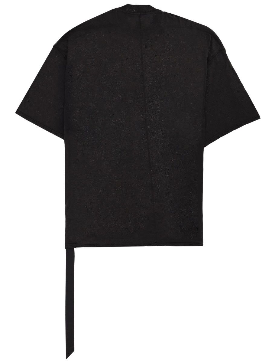 Rick Owens Drkshdw RICK OWENS DRKSHDW "TOMMY T" T-SHIRT - BLACK Size US M / EU 48-50 / 2 - 3 Thumbnail