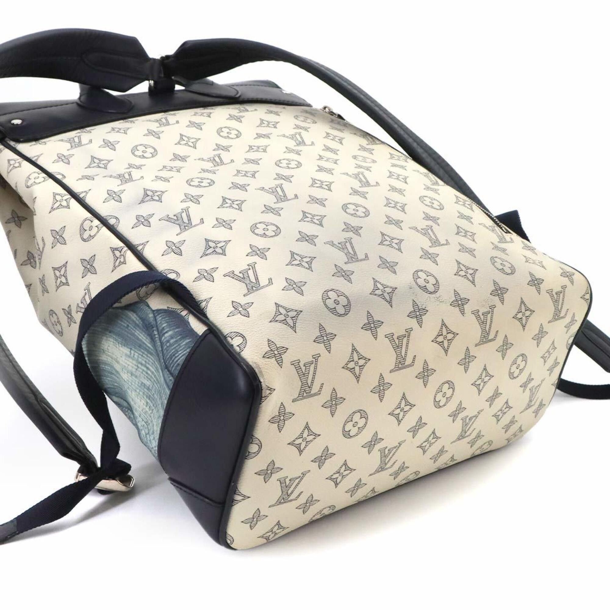 Louis Vuitton Louis Vuitton Monogram Savannah Steamer Backpack (M54125) Size ONE SIZE - 4 Thumbnail