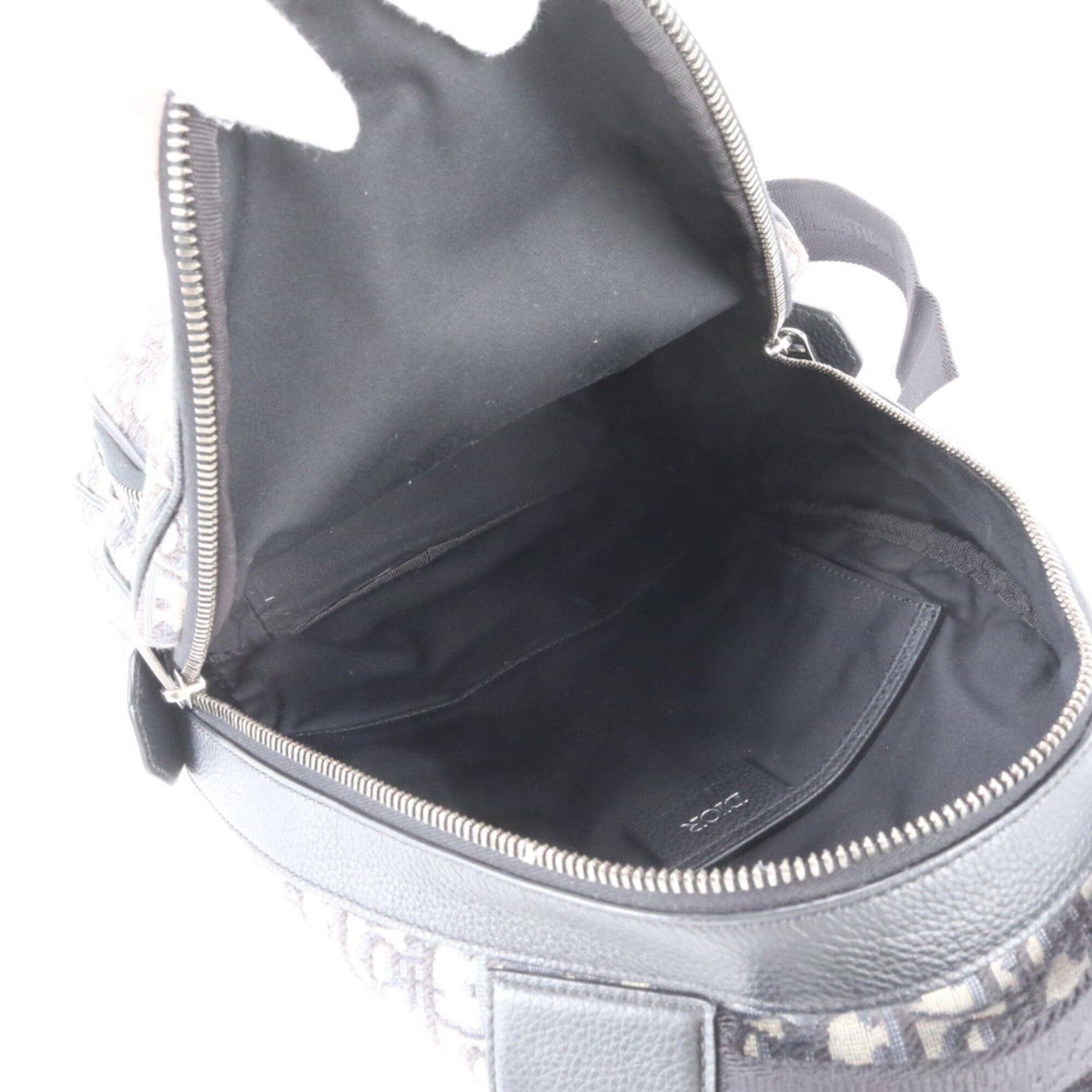 Dior Christian Dior Oblique Sling Bag, Leather, 2-Way Body Crossbody Shoulder Men's Size ONE SIZE - 7 Thumbnail