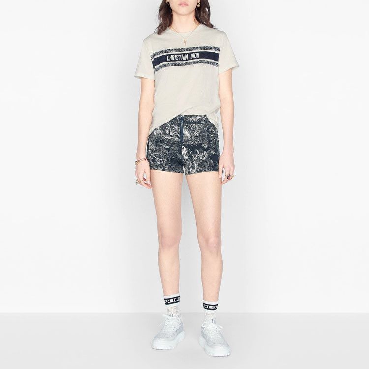 Dior Dior Striped Logo T-Shirt Size S Size S / US 4 / IT 40 - 7 Thumbnail