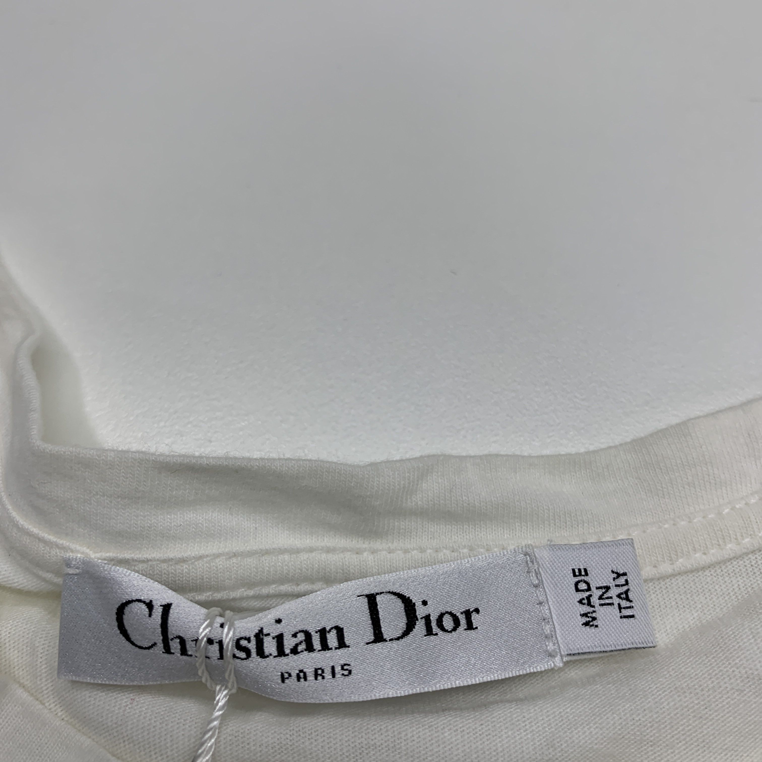 Dior Dior Striped Logo T-Shirt Size S Size S / US 4 / IT 40 - 3 Thumbnail