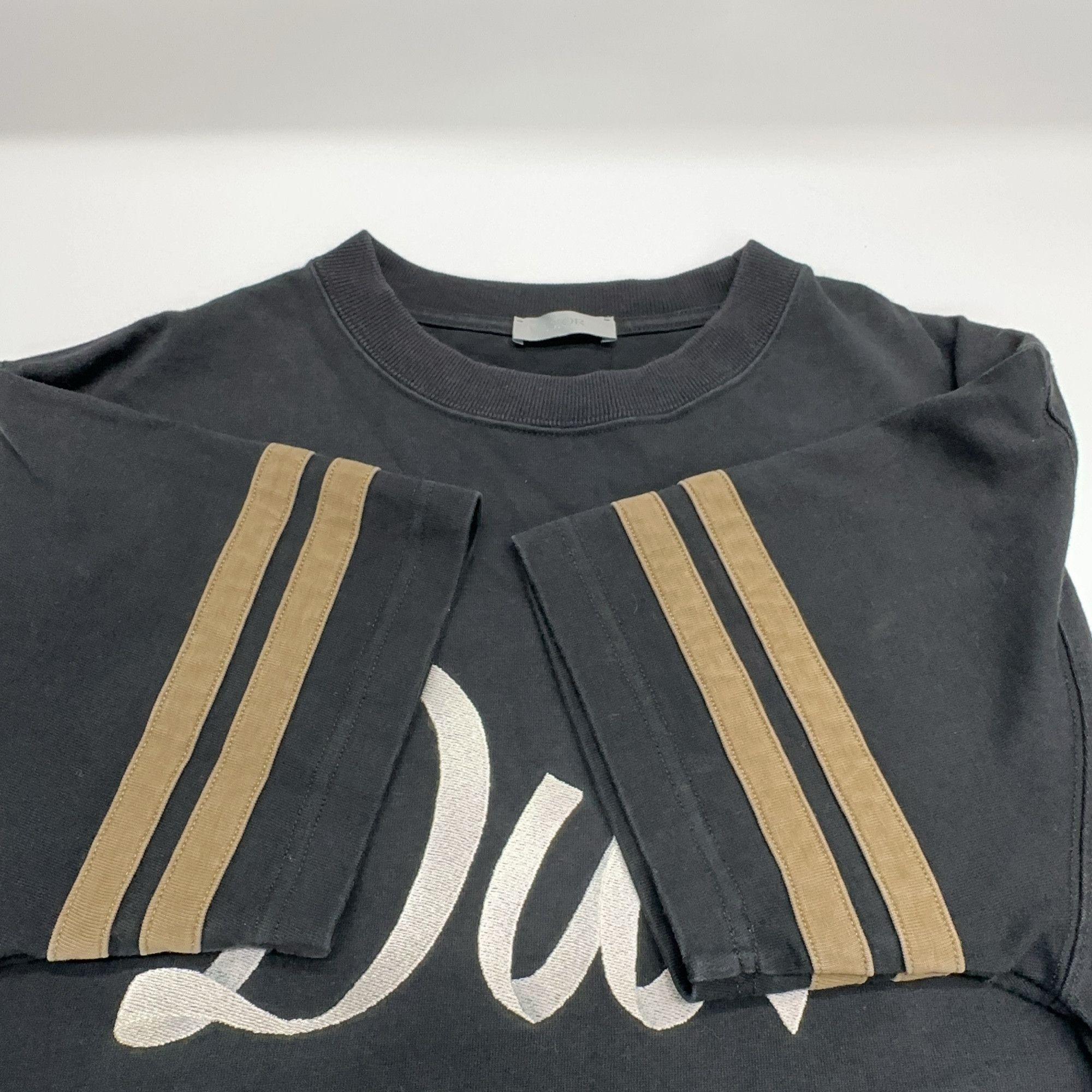 Dior Dior Logo Stripe Graphic T-Shirt Size XS Size US XS / EU 42 / 0 - 10 Thumbnail