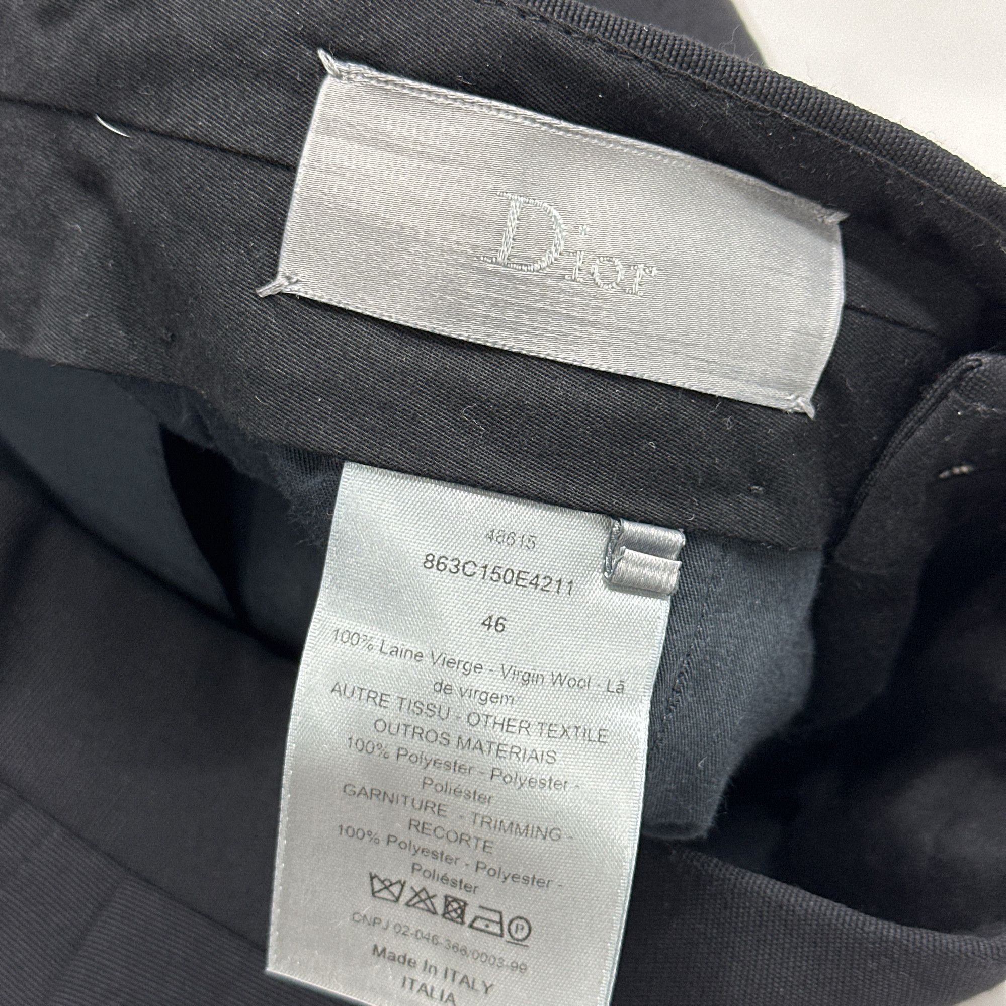 Dior Dior Logo Stripe Shorts Size 46 Size US 30 / EU 46 - 3 Thumbnail