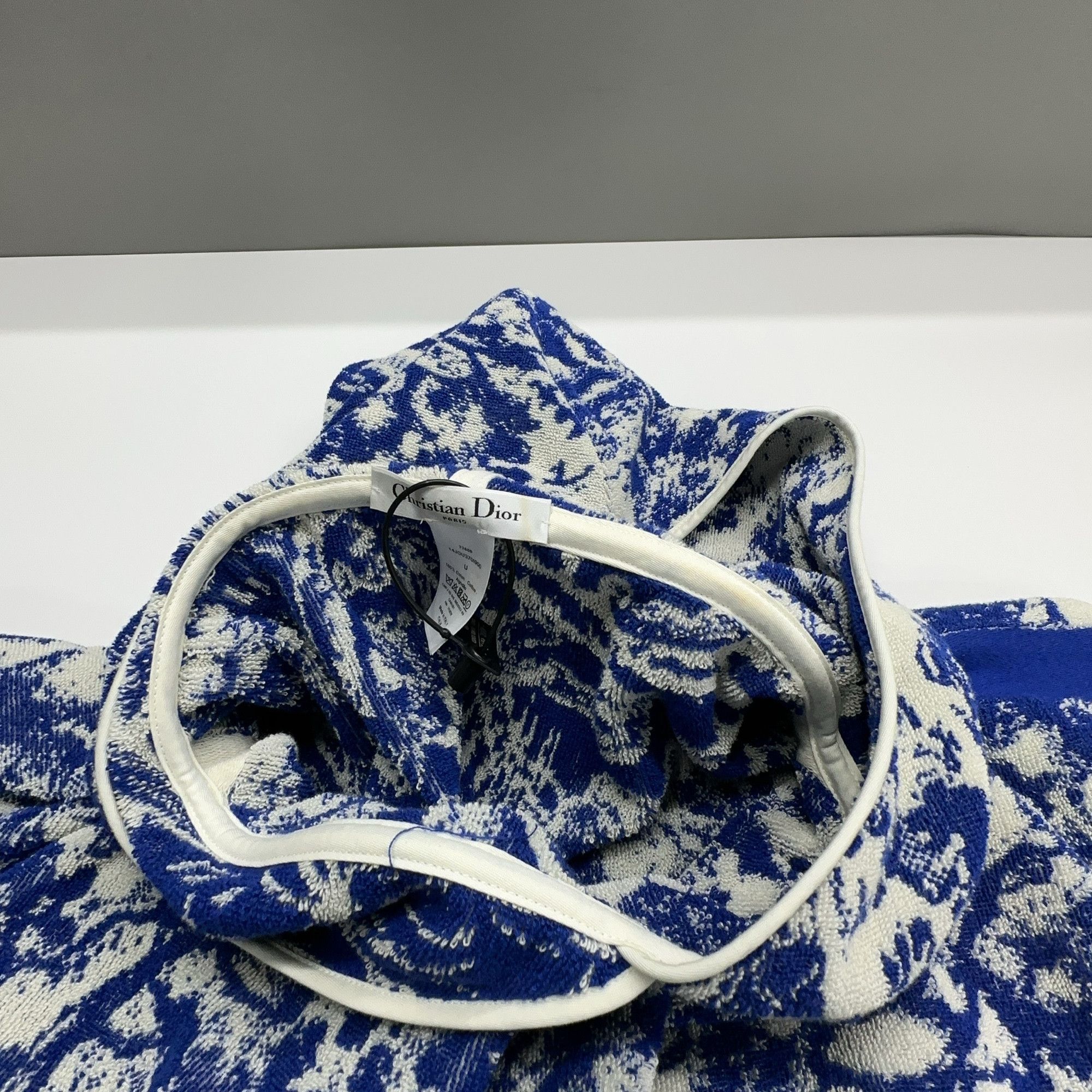 Dior Christian Dior Toile de Jouy Hooded Poncho One Size Size ONE SIZE - 5 Thumbnail