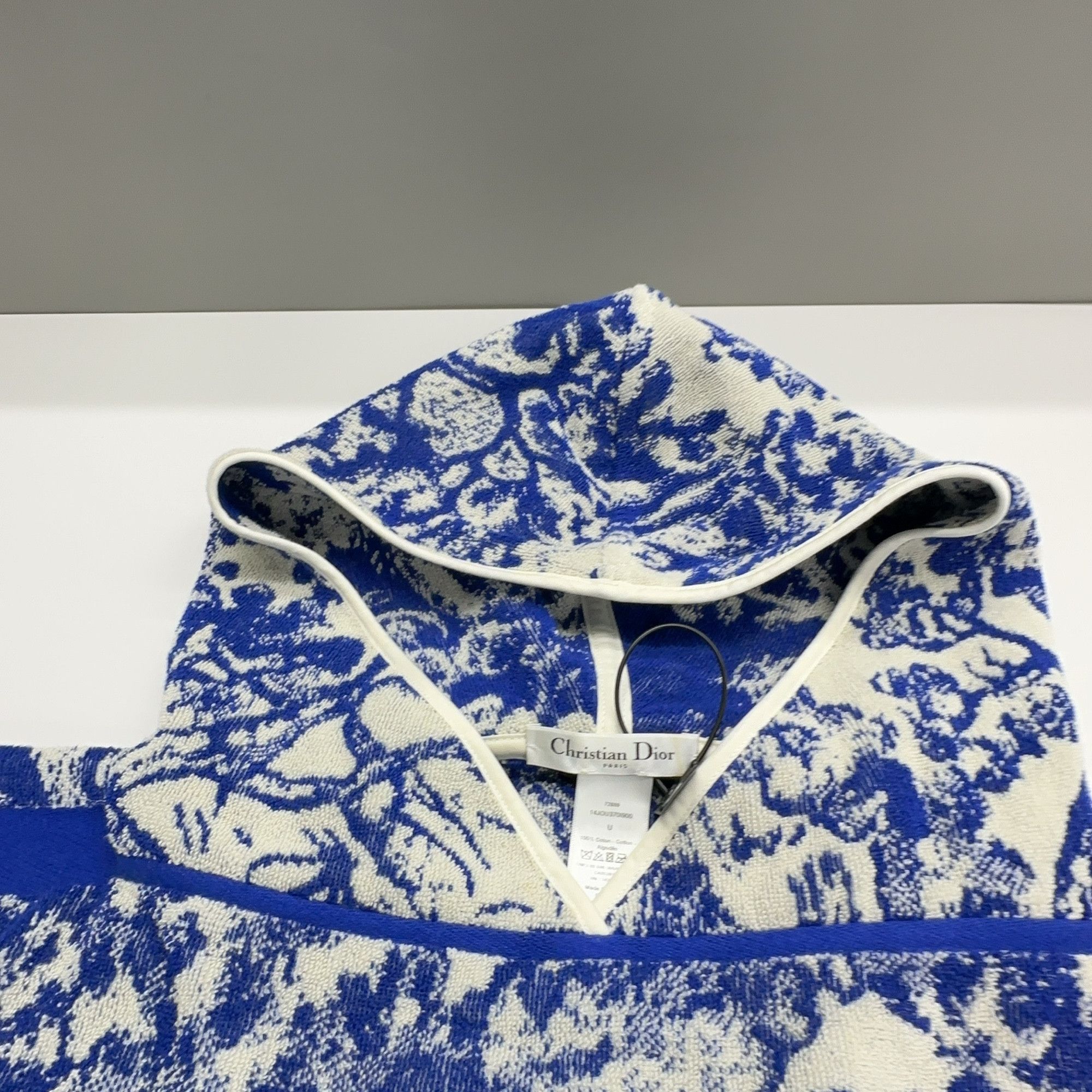 Dior Christian Dior Toile de Jouy Hooded Poncho One Size Size ONE SIZE - 6 Thumbnail