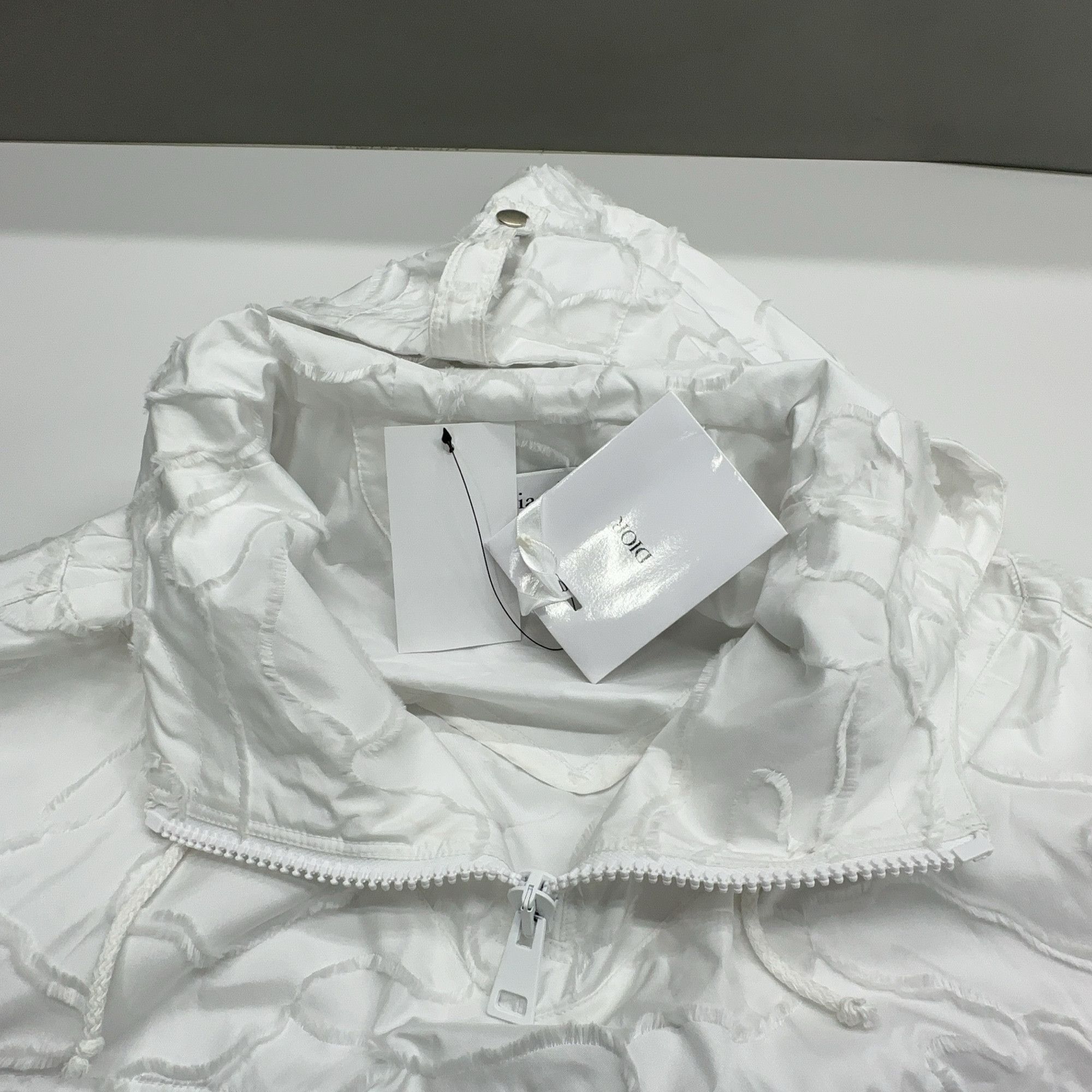 Dior Christian Dior Textured Anorak Jacket Size S Size S / US 4 / IT 40 - 6 Thumbnail