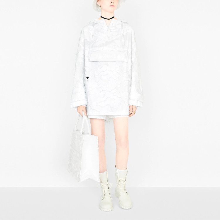 Dior Christian Dior Textured Anorak Jacket Size S Size S / US 4 / IT 40 - 14 Thumbnail