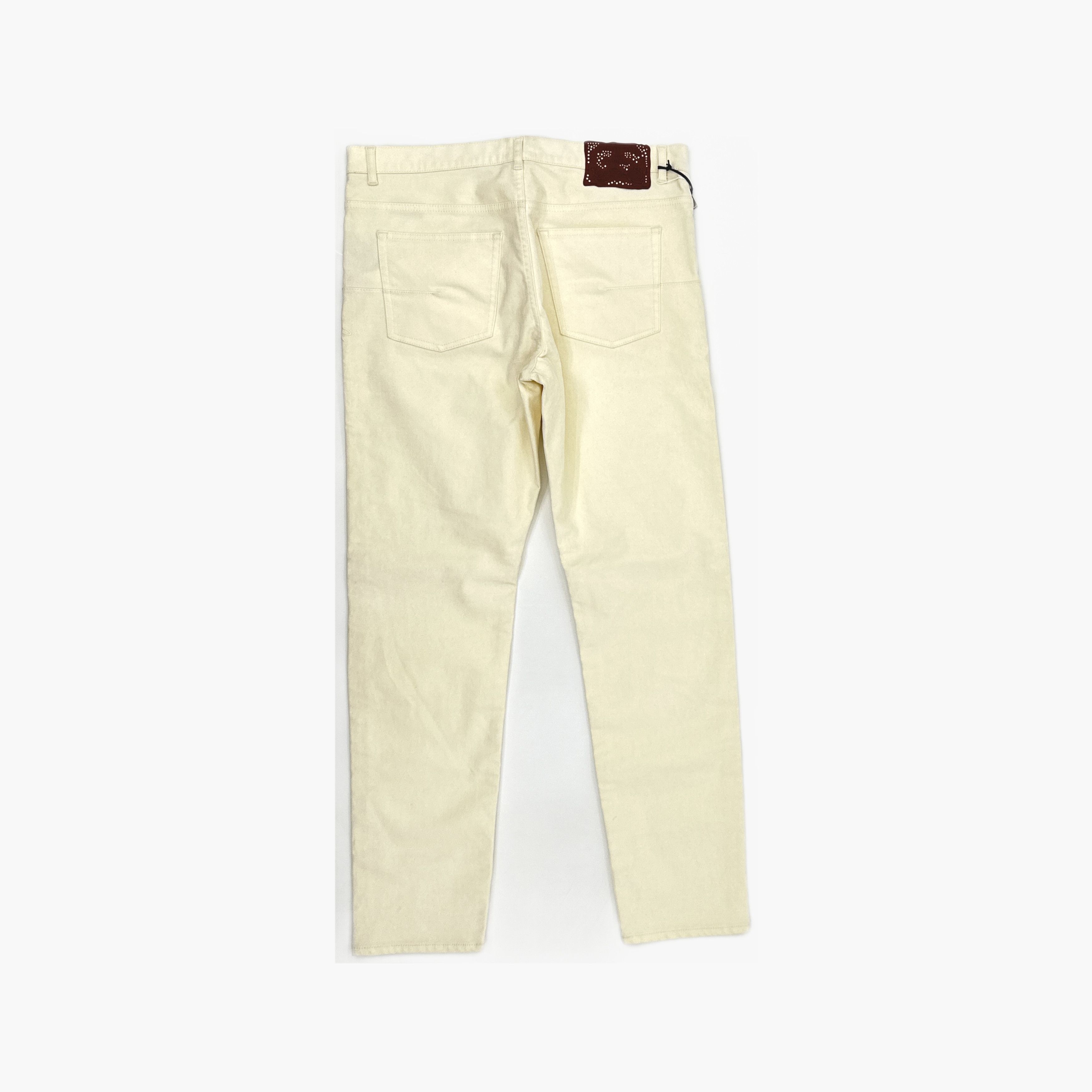 Dior Dior x Cactus Jack Leather Patch Pants Size 33 Size US 33 - 2 Thumbnail