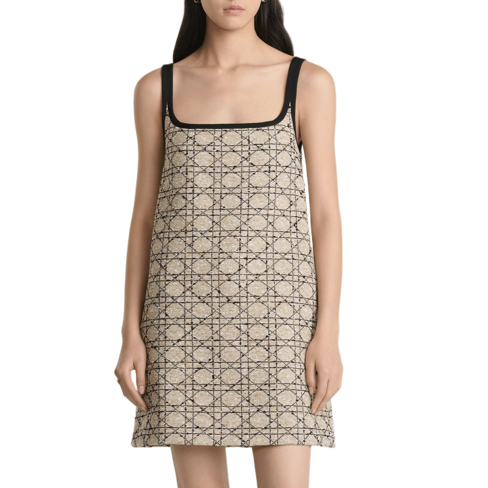 Dior Dior Cannage Tweed Mini Dress Size 34 Size XS / US 0-2 / IT 36-38 - 7 Thumbnail