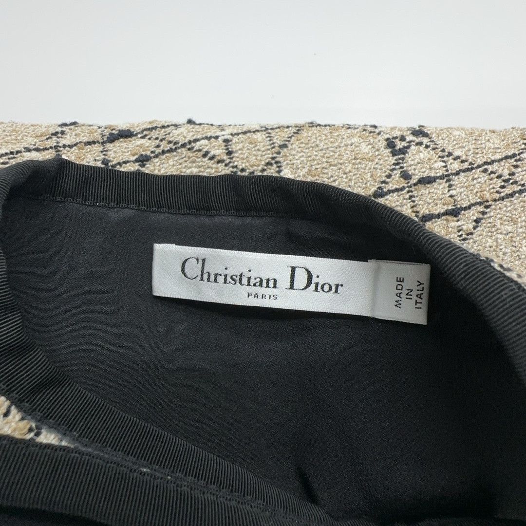 Dior Dior Cannage Tweed Mini Dress Size 34 Size XS / US 0-2 / IT 36-38 - 3 Thumbnail