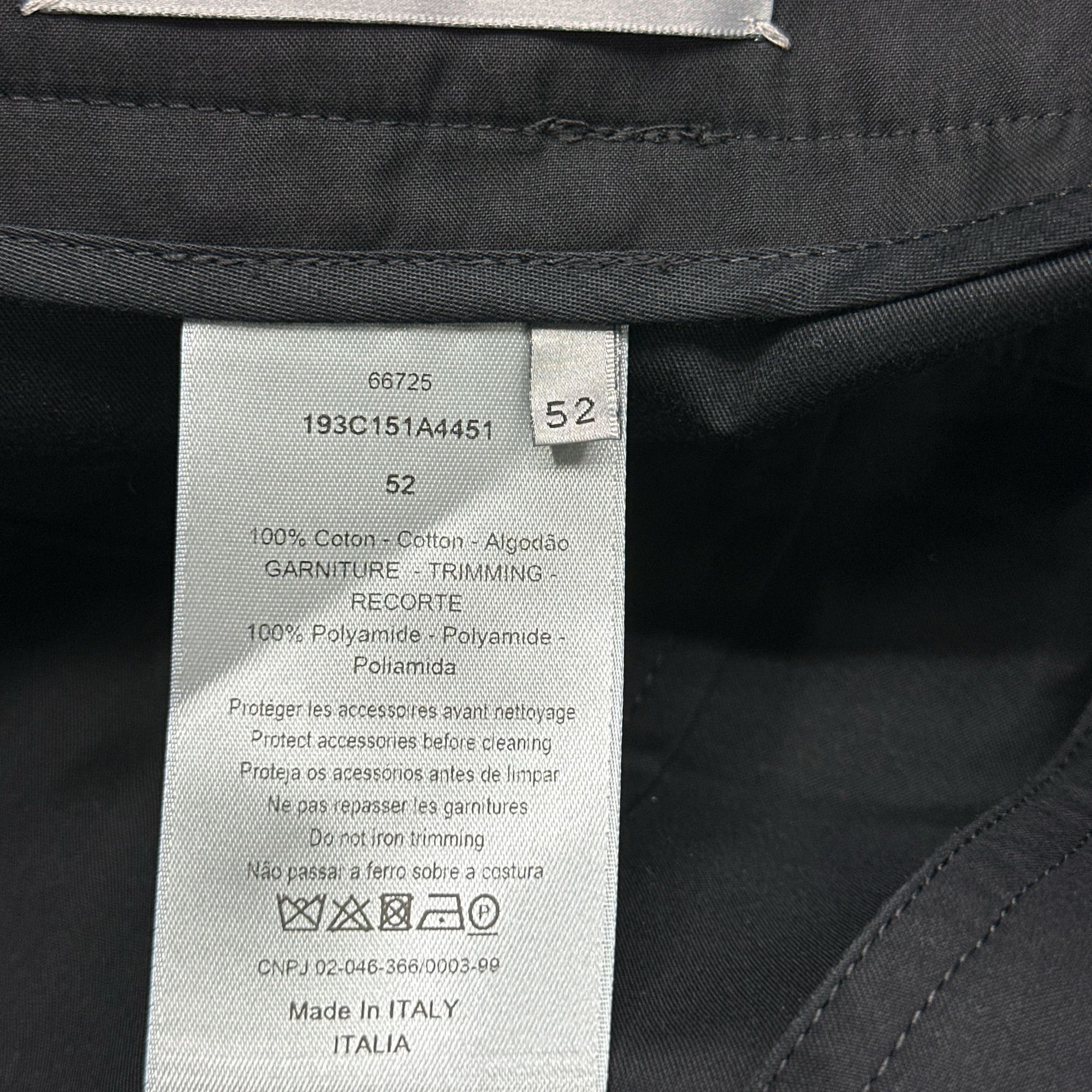 Dior Dior Cotton Buckle Shorts Size 52 Size US 36 / EU 52 - 4 Thumbnail