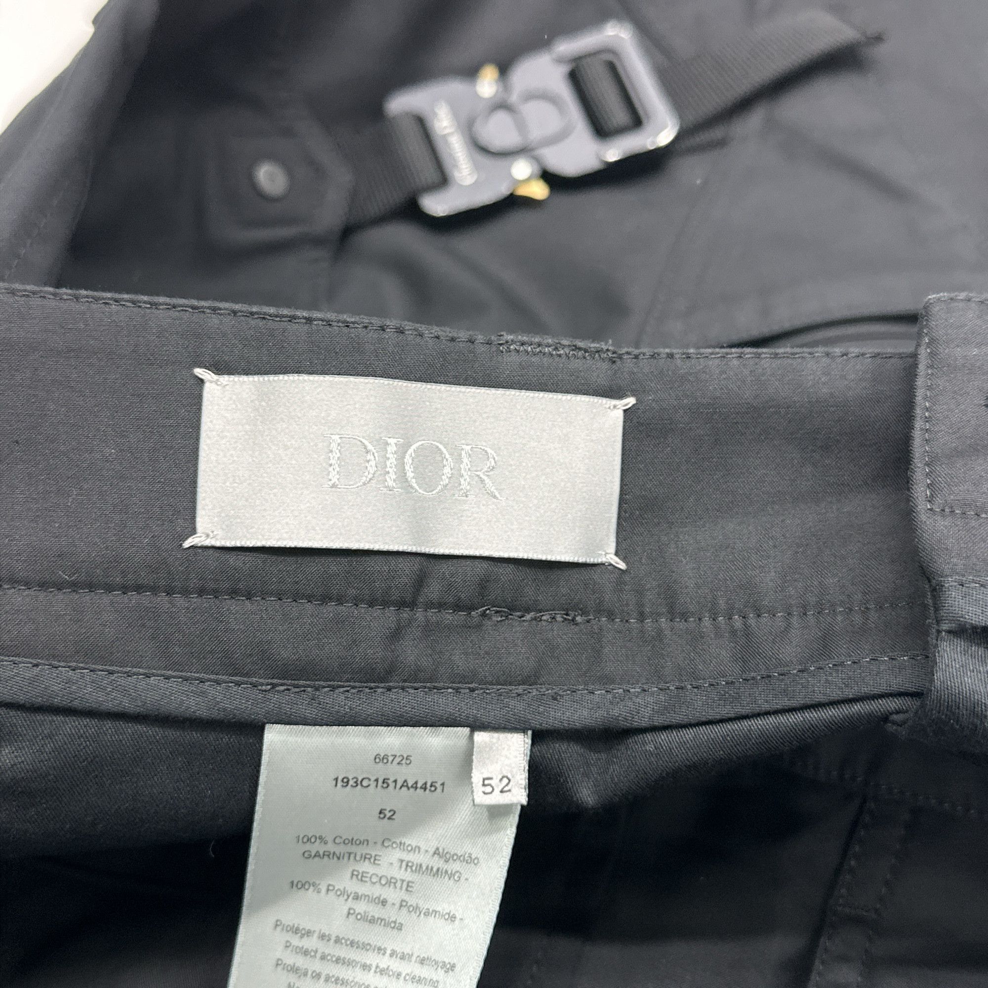 Dior Dior Cotton Buckle Shorts Size 52 Size US 36 / EU 52 - 3 Thumbnail