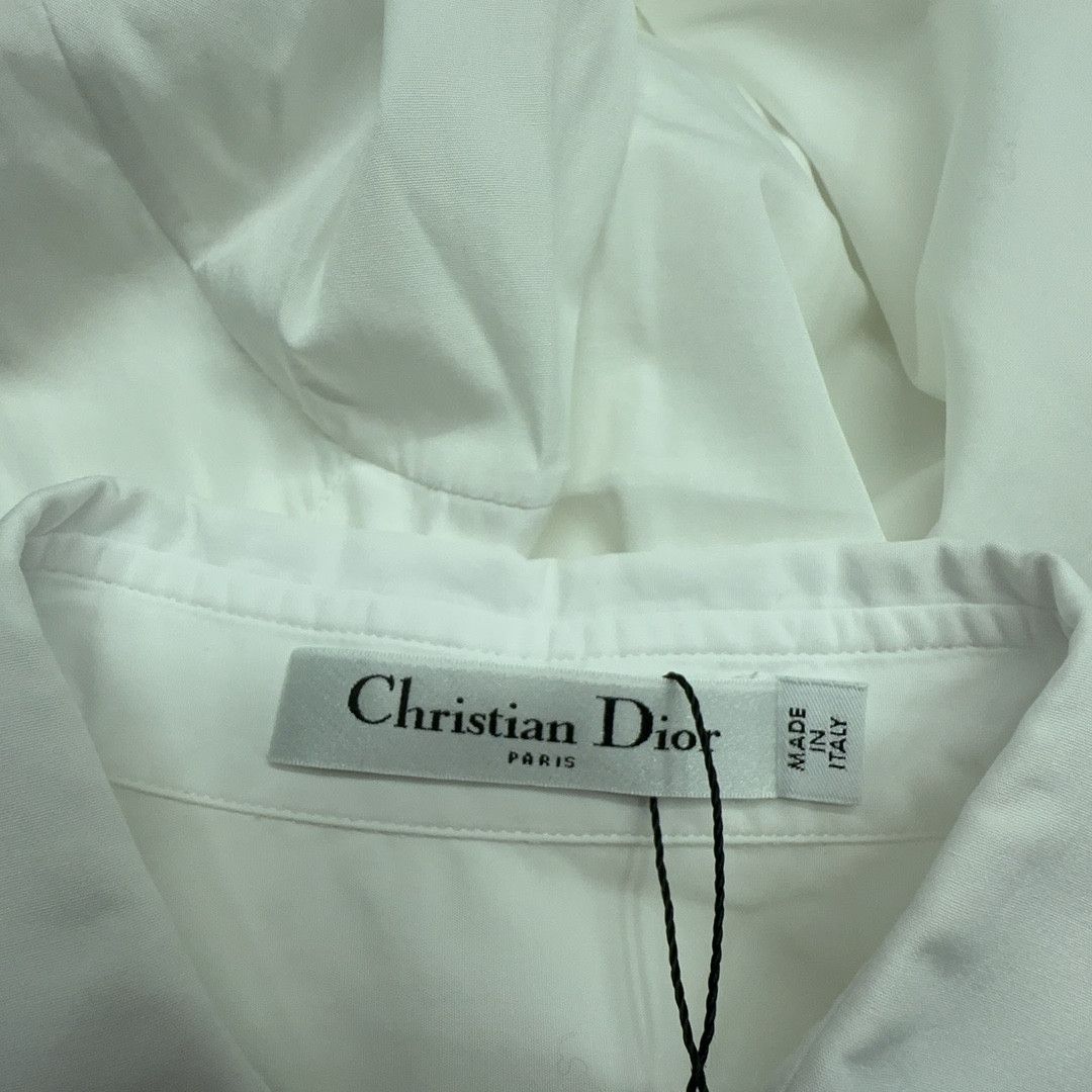 Dior Dior Bee Embroidered Button Up Shirt Size 34 Size XS / US 0-2 / IT 36-38 - 3 Thumbnail