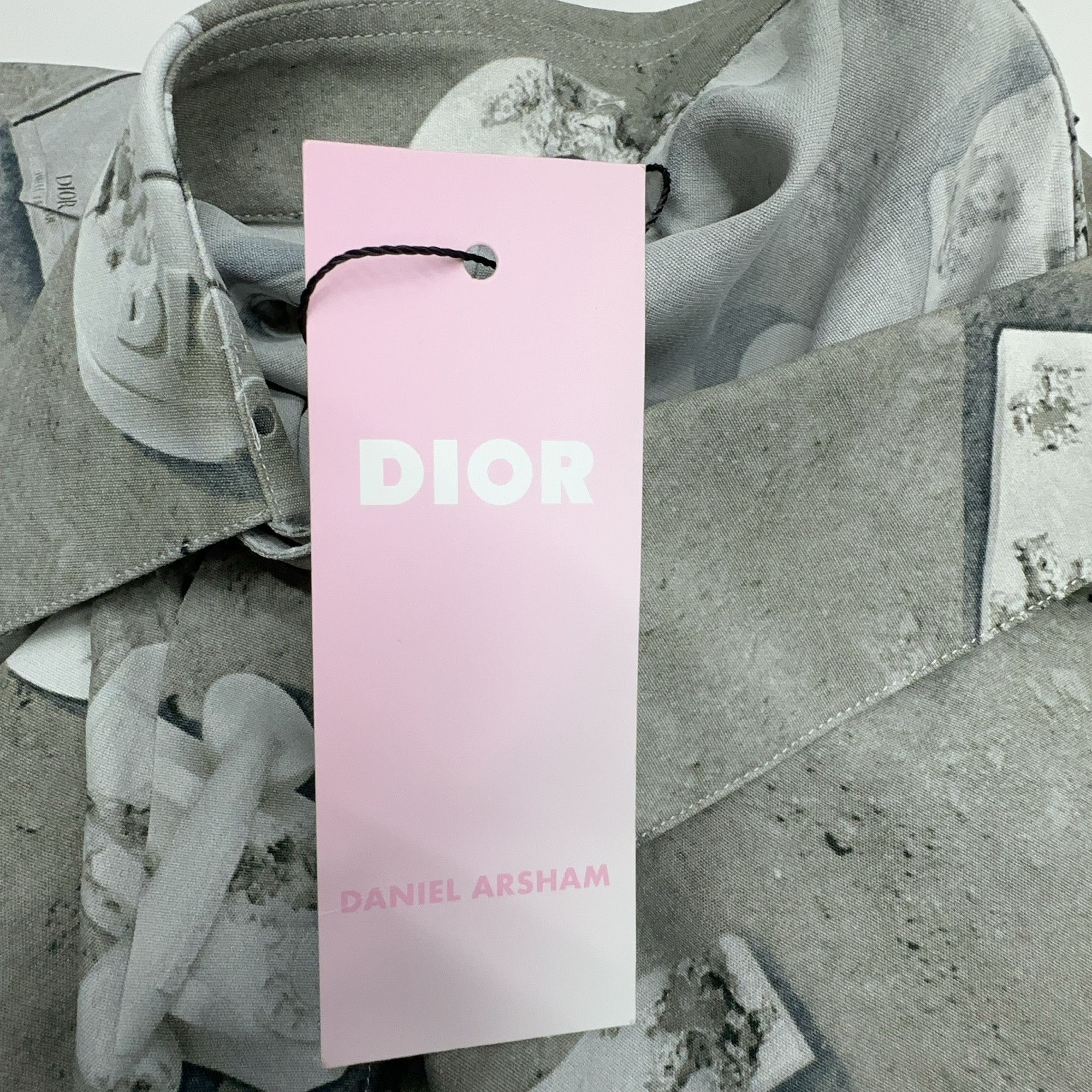 Dior Dior x Daniel Arsham Logo Print Shirt Size M Size US XXS / EU 40 - 6 Thumbnail