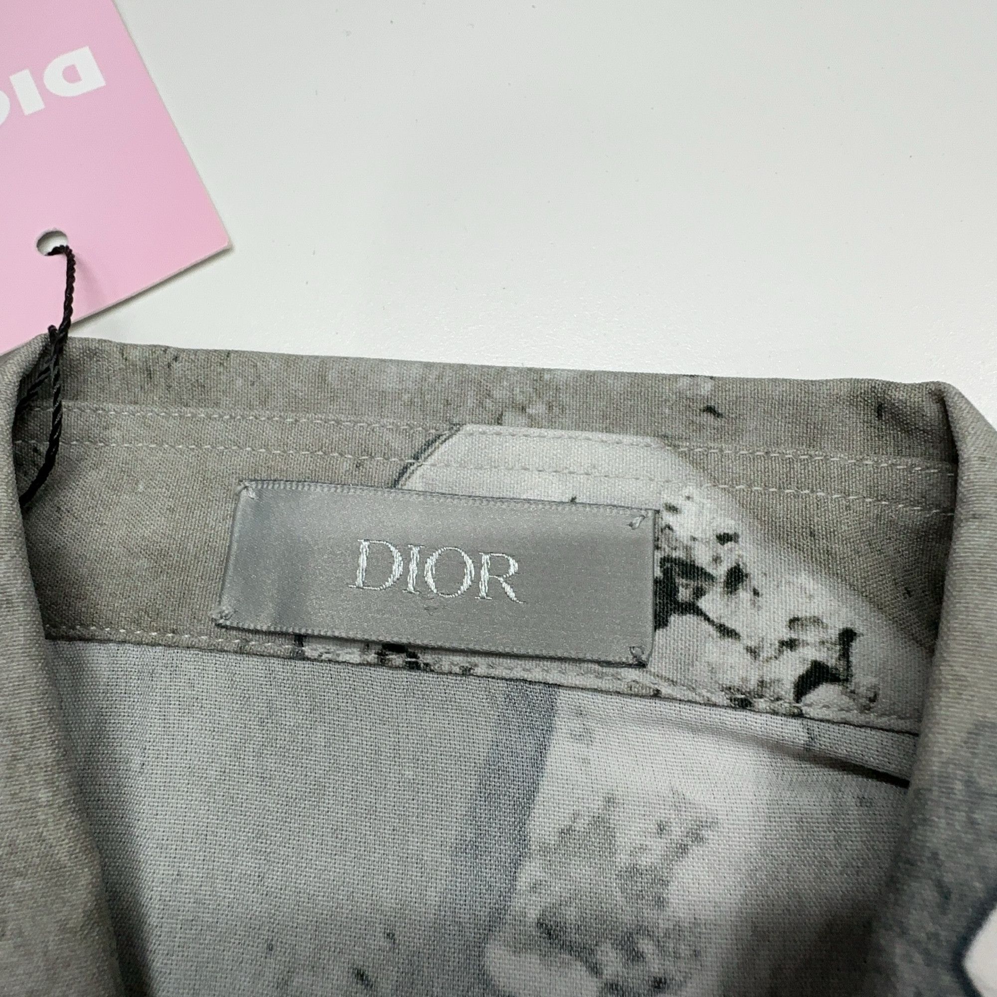Dior Dior x Daniel Arsham Logo Print Shirt Size M Size US XXS / EU 40 - 4 Thumbnail