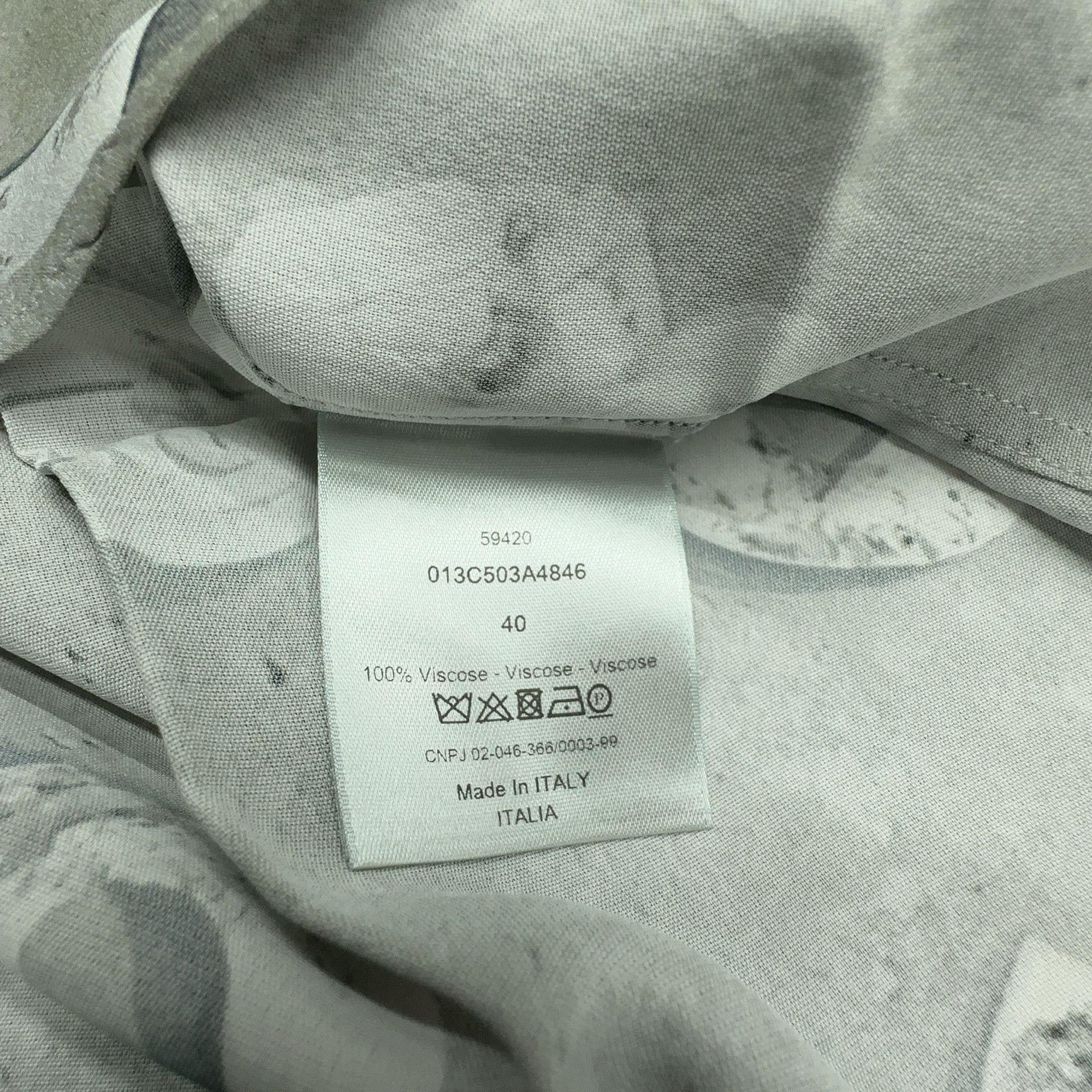 Dior Dior x Daniel Arsham Logo Print Shirt Size M Size US XXS / EU 40 - 3 Thumbnail