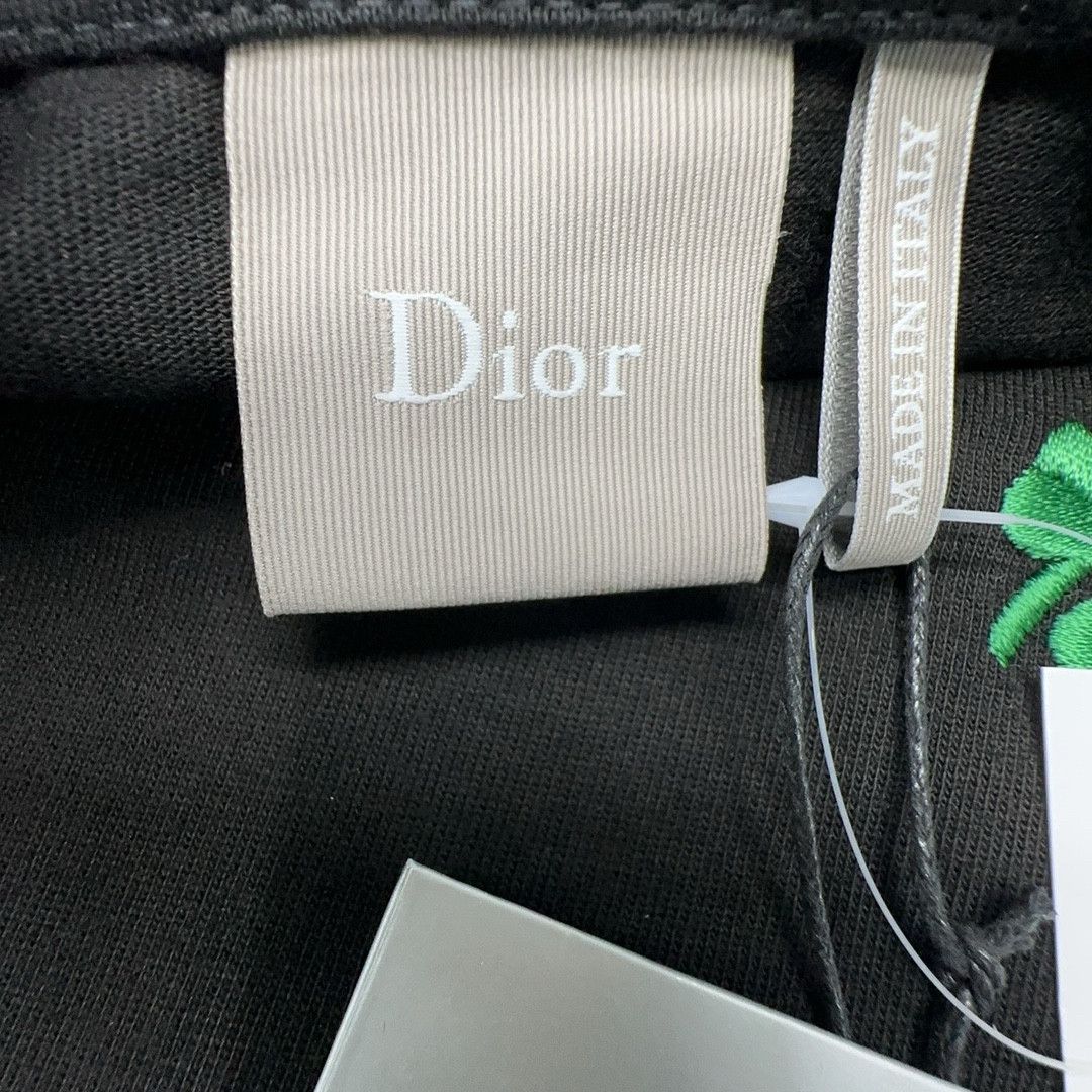 Dior Dior Clover Embroidery T-Shirt Size XL Size US XL / EU 56 / 4 - 3 Thumbnail