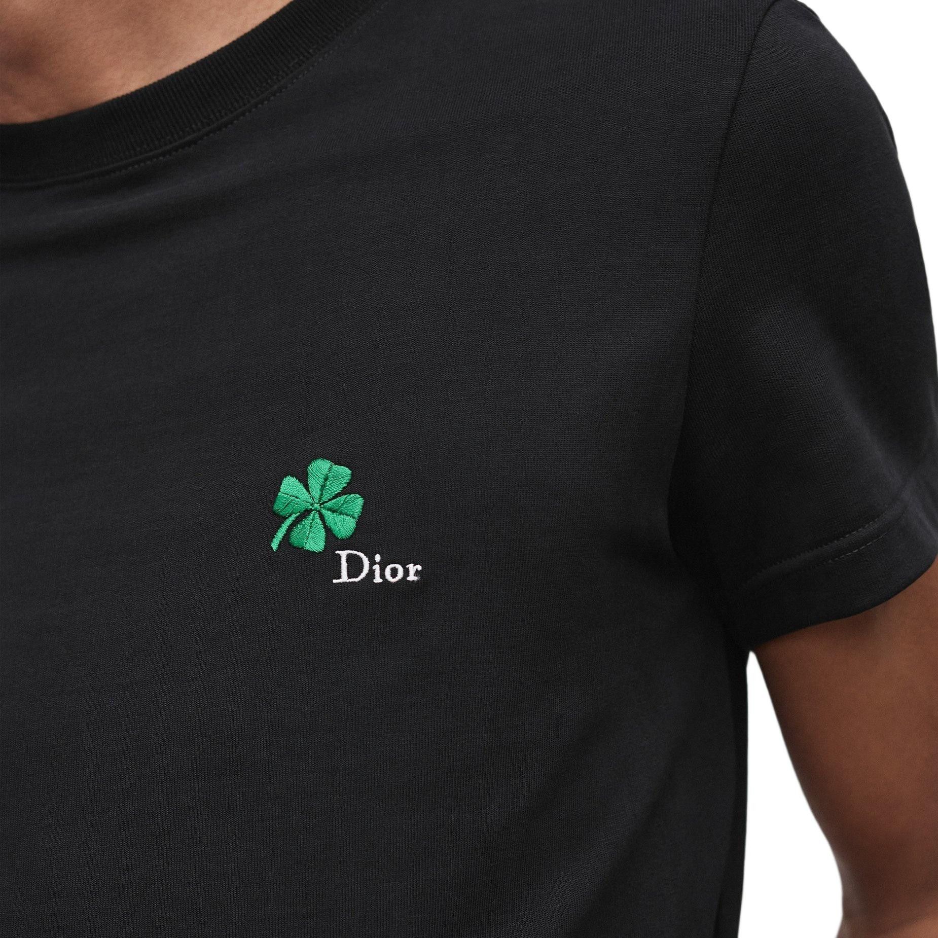 Dior Dior Clover Embroidery T-Shirt Size XL Size US XL / EU 56 / 4 - 10 Thumbnail