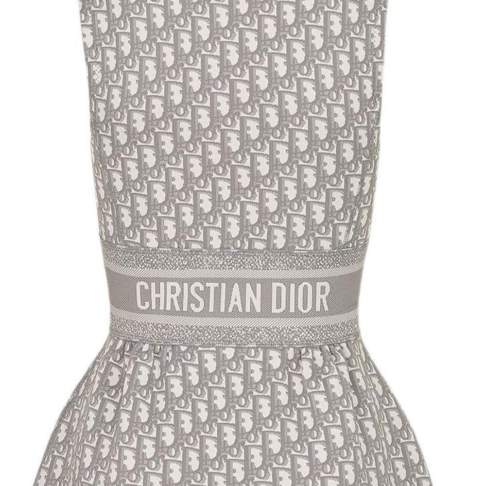 Dior Dior Oblique Zip Sleeveless Mini Dress Size 34 Size XS / US 0-2 / IT 36-38 - 10 Thumbnail
