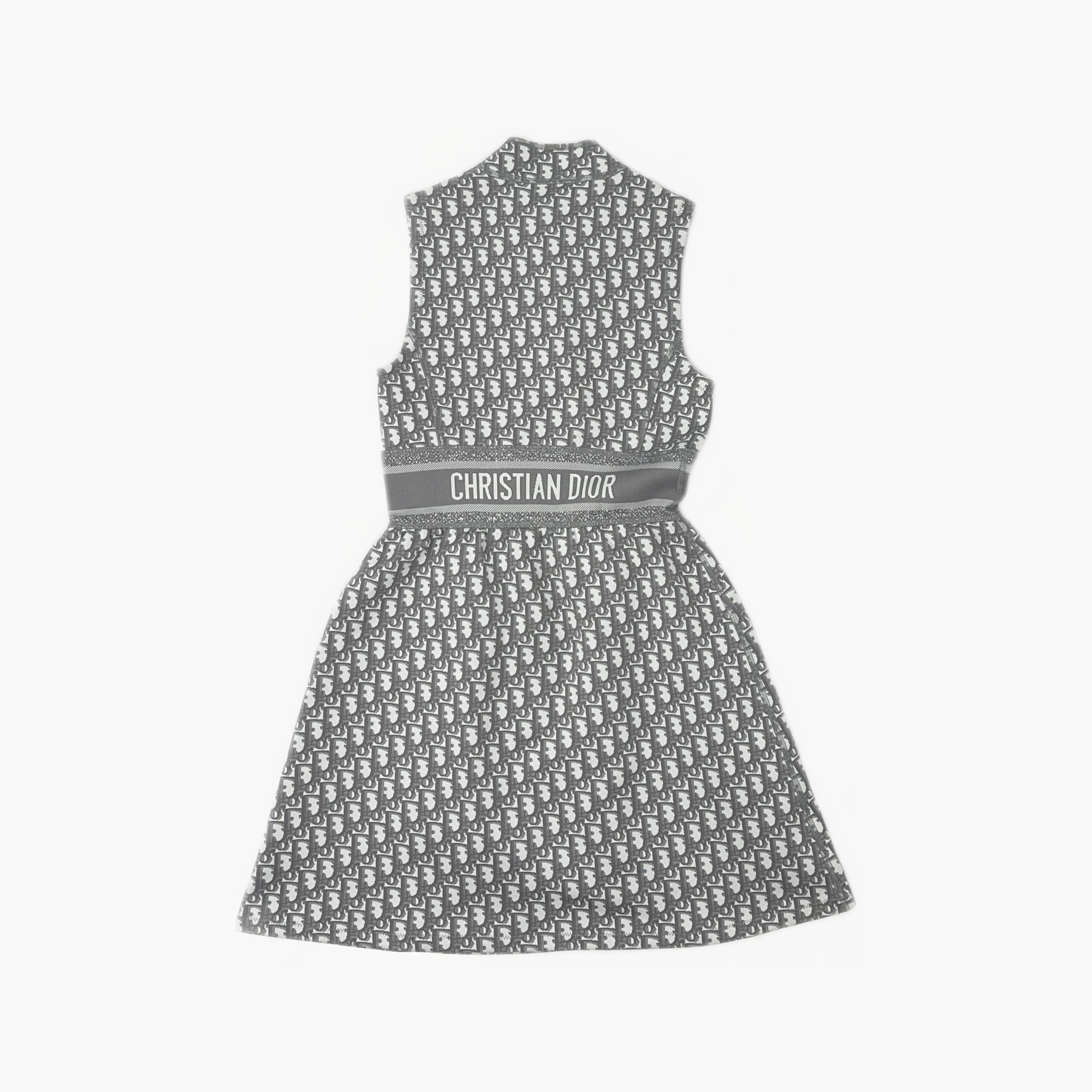 Dior Dior Oblique Zip Sleeveless Mini Dress Size 34 Size XS / US 0-2 / IT 36-38 - 2 Thumbnail
