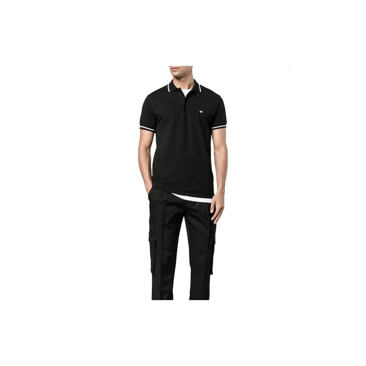 Dior Dior Bee Embroidery Polo Shirt Size L Size US L / EU 52-54 / 3 - 6 Thumbnail