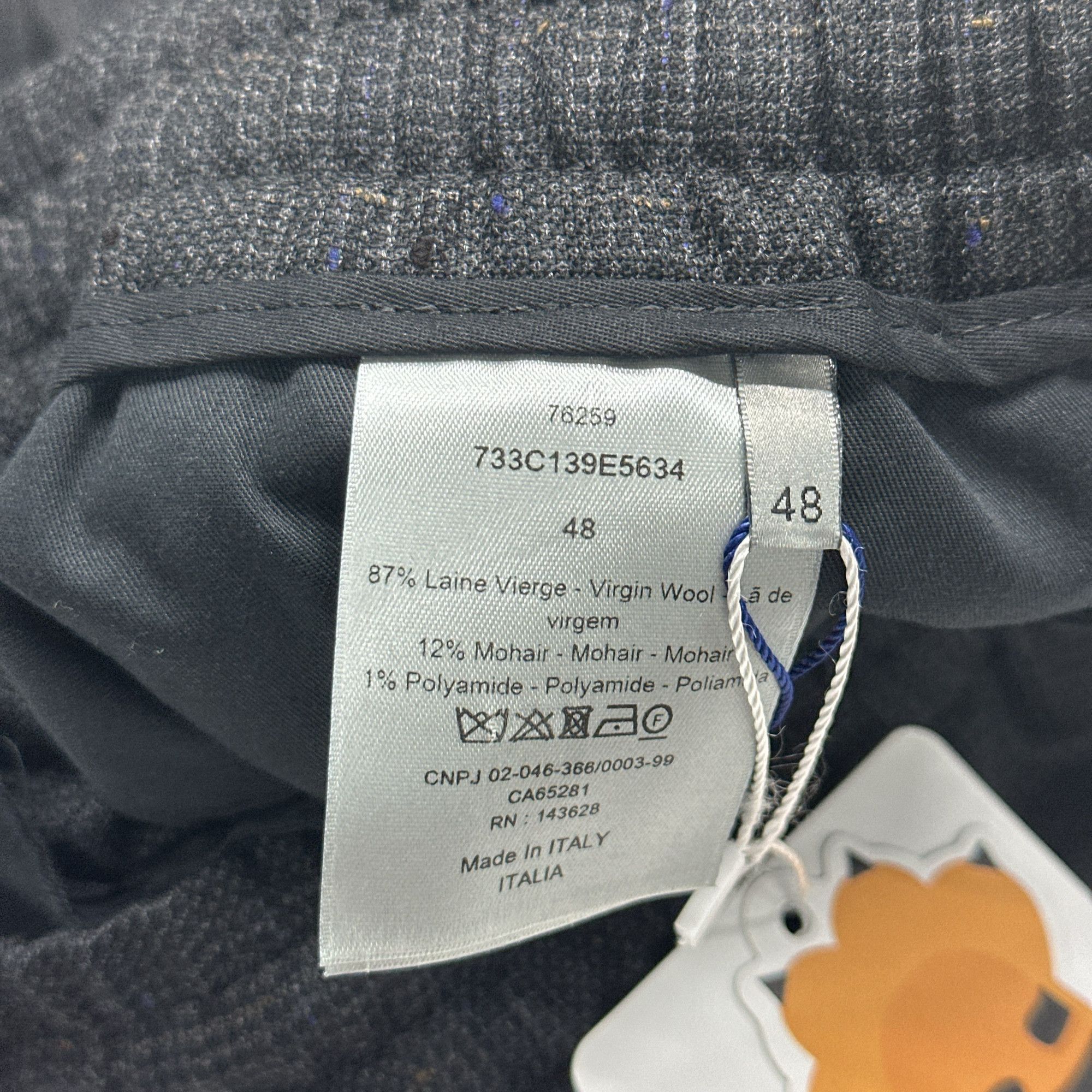 Dior Dior Check Wool Joggers Size 32 Size US 32 / EU 48 - 4 Thumbnail