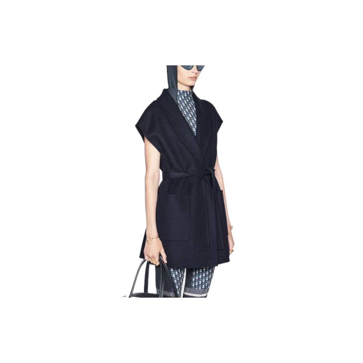 Dior Dior Virgin Wool Belted Vest Size 34 Size XS / US 0-2 / IT 36-38 - 7 Thumbnail