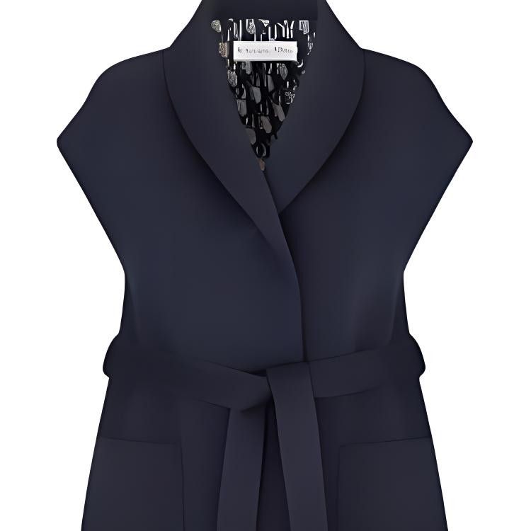 Dior Dior Virgin Wool Belted Vest Size 34 Size XS / US 0-2 / IT 36-38 - 9 Thumbnail