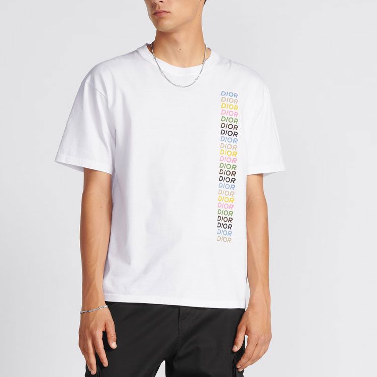 Dior Dior Multicolor Logo T-Shirt Size S Size US S / EU 44-46 / 1 - 6 Thumbnail