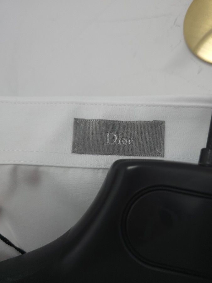 Dior Dior Embroidered Collar Button Up Shirt Size L Size US L / EU 52-54 / 3 - 3 Thumbnail