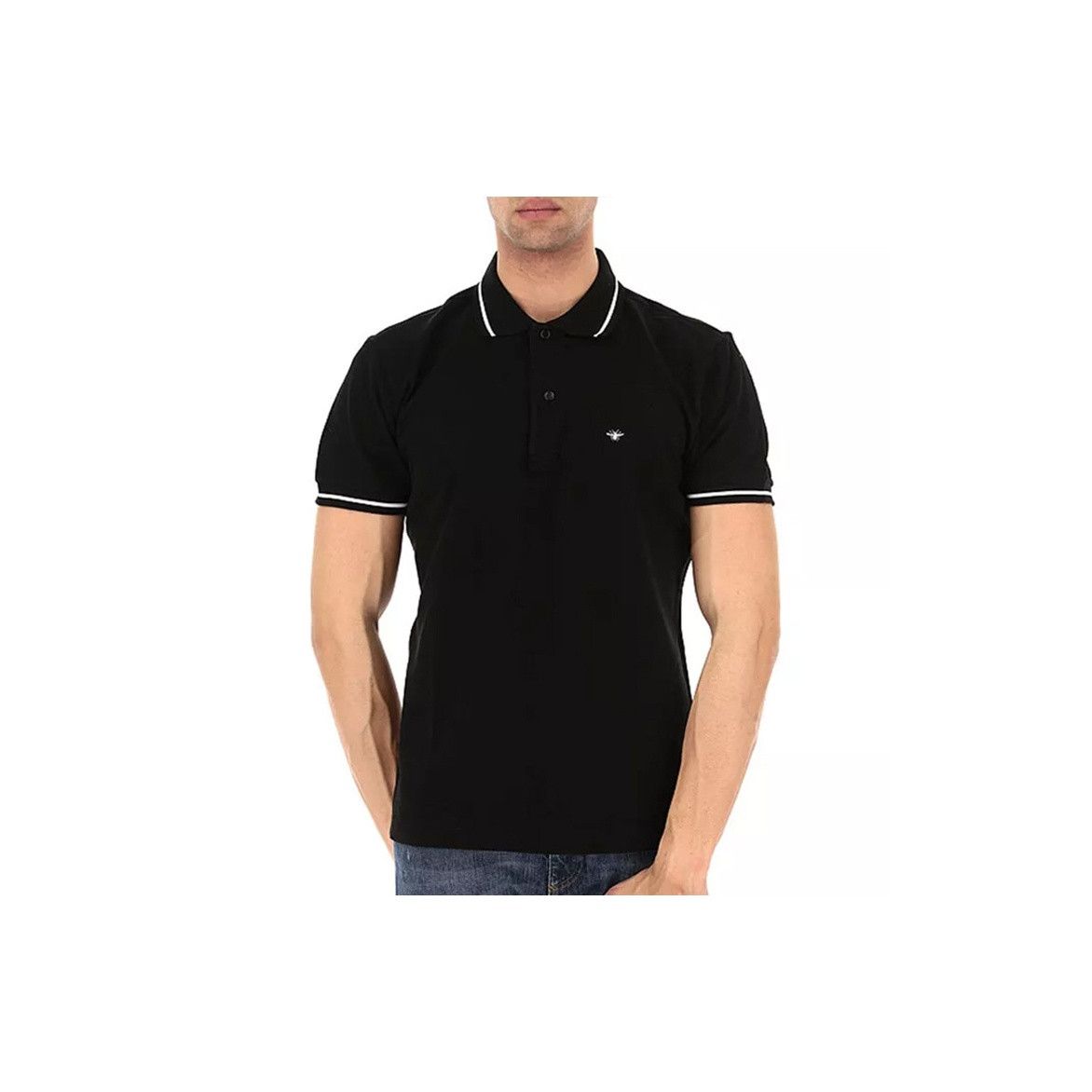 Dior Dior Bee Embroidery Polo Shirt Size M Size US M / EU 48-50 / 2 - 6 Thumbnail