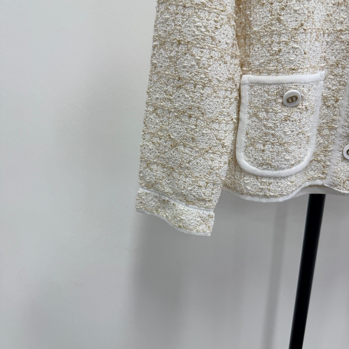 Dior Dior Tweed Embroidered Jacket Size 36 Size XS / US 0-2 / IT 36-38 - 8 Thumbnail