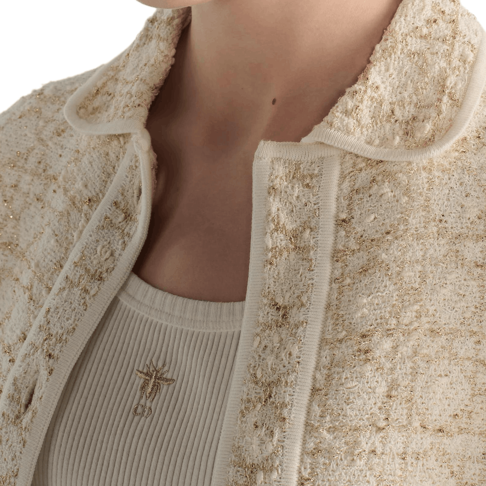 Dior Dior Tweed Embroidered Jacket Size 36 Size XS / US 0-2 / IT 36-38 - 13 Thumbnail