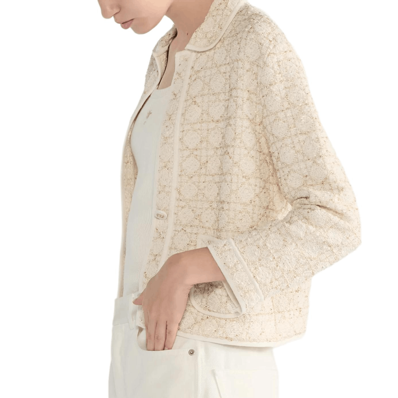 Dior Dior Tweed Embroidered Jacket Size 36 Size XS / US 0-2 / IT 36-38 - 12 Thumbnail