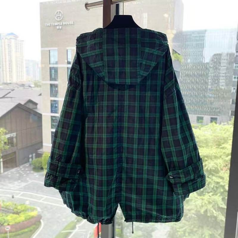 Dior Dior Plaid Hooded Jacket FR 34 Size XS / US 0-2 / IT 36-38 - 2 Thumbnail